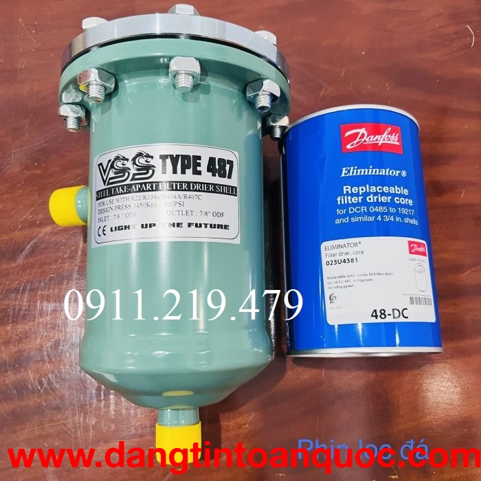 0947.459.479 phân phối phin lọc đá danfoss 48-DC mới 100% tại ANKACO