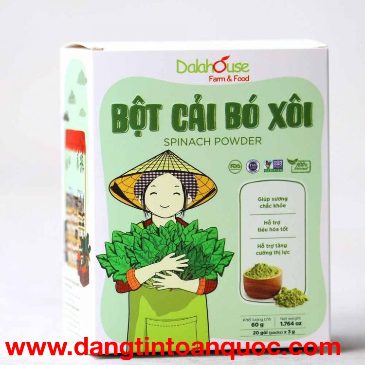 Bột Cải Bó Xôi - Bí Quyết Cho Sức Khỏe Toàn Diện