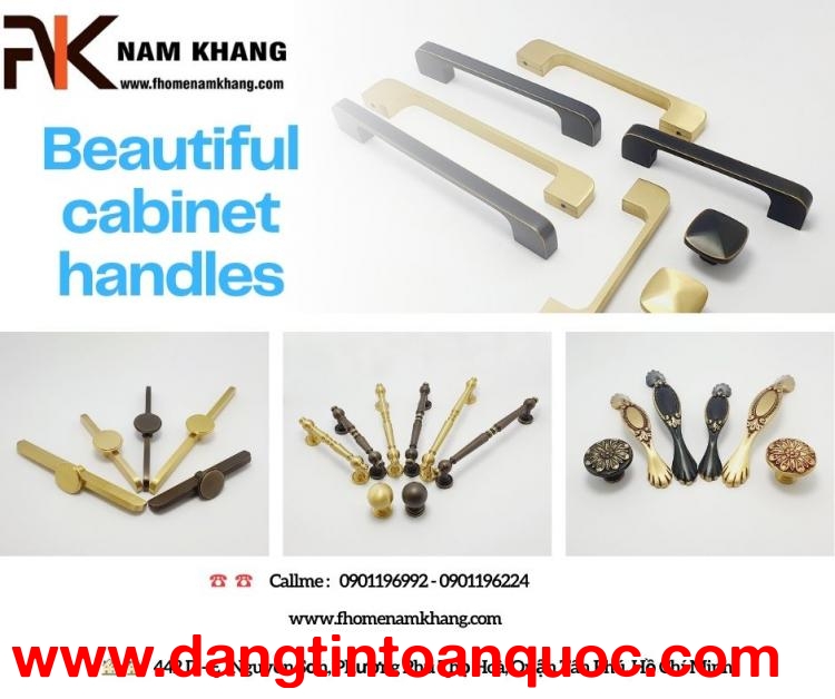 Top Những Mẫu Tay Nắm Tủ Đồng Cao Cấp Sang Trọng 