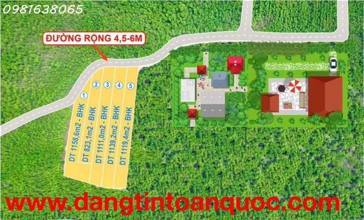 Bán 5 lô đất vườn cực đẹp tại xã Diên Đồng - diên khánh - khánh hòa