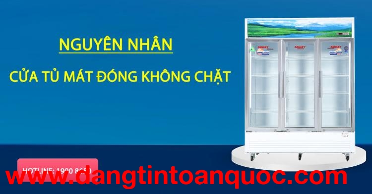 Cội nguồn cửa tủ mát đóng không chặt