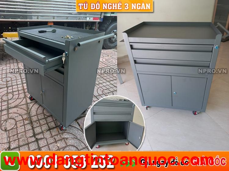 Tủ đồ nghề 2 ngăn 2 cánh