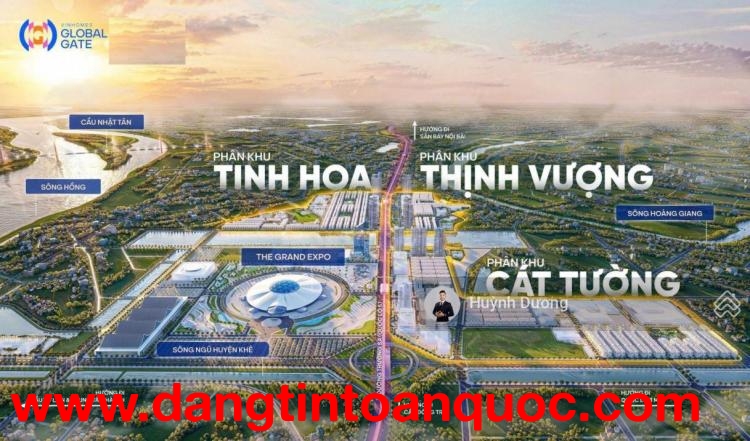 Vin Cổ Loa - Quỹ căn ngoại giao và quỹ thưởng: BT song lập, BT đơn lập, LK gần hồ, LK mặt chung cư