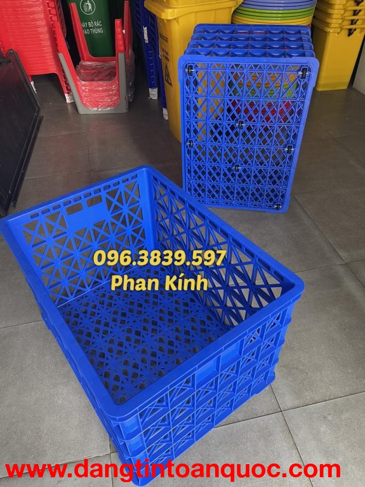 sóng hở 8 bánh xe, sọt nhựa 8 bánh xe đựng thực phẩm, hàng hóa