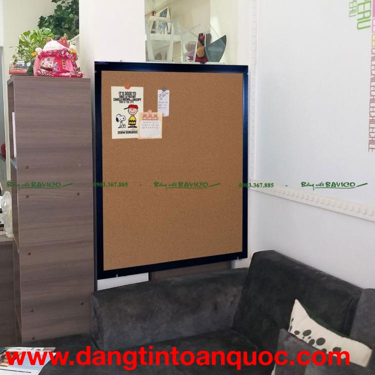 BẢNG GHIM BẦN TREO TƯỜNG 80X120 CM