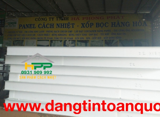 TẤM PANEL EPS DÀY 100MM - CÁCH ÂM, CHỐNG ỒN TỐI ƯU 