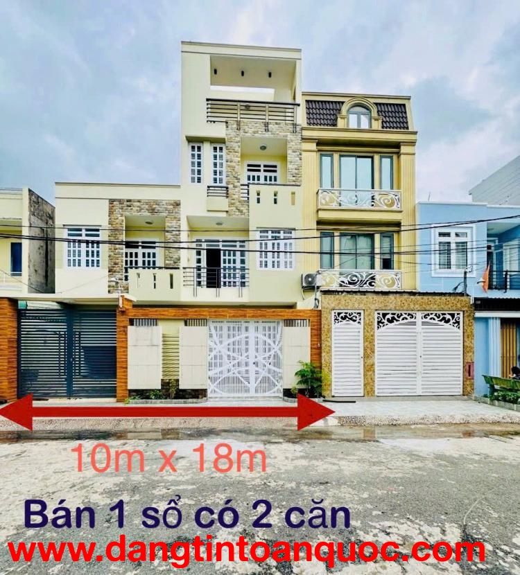 CHỦ NGỘP CẦN BÁN GẤP 2 CĂN LIỀN KỀ 180 m2 - NGUYỄN DUY TRINH - 14,5TY