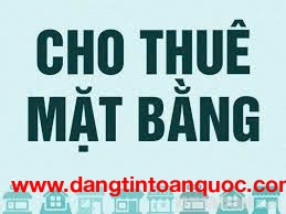 Cho Thuê Mặt Băng Đường Tây Hòa  Quận 9