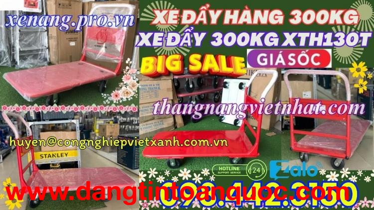 Xe đẩy hàng 300kg XTH130T