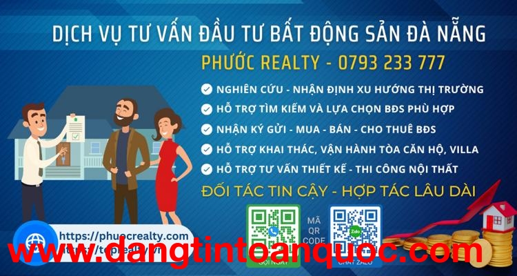 Dịch vụ tư vấn mua nhà tại khu vực Đà Nẵng