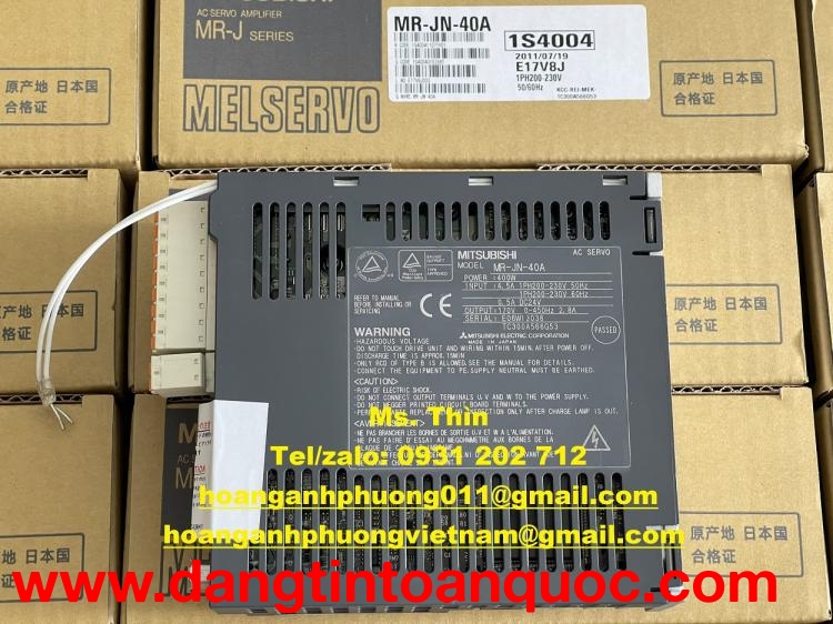 Mitsubishi - Bộ điều khiển MR-JN-40A - Hoàng Anh Phương         