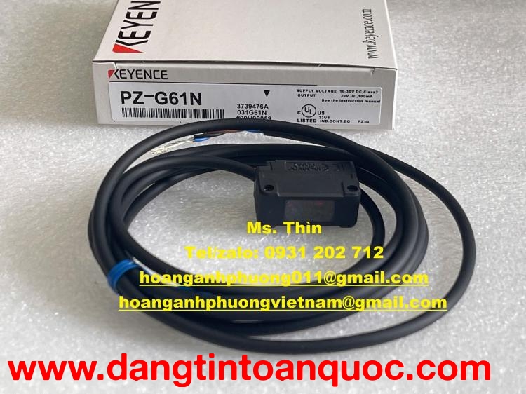 Cảm biến quang PZ-G61N - Keyence - Giao hàng miễn phí toàn quốc        