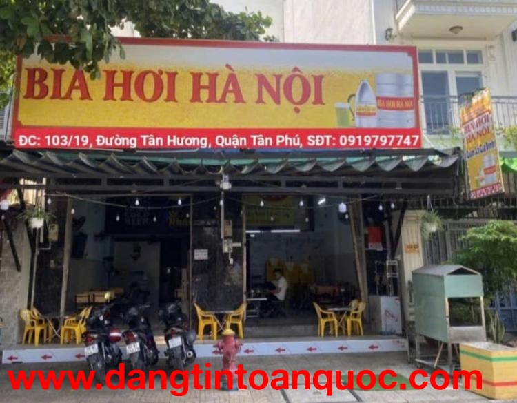 CẦN SANG GẤP QUÁN NHẬU BIA HƠI HÀ NỘI TÂN PHÚ, TPHCM