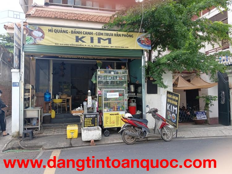 SANG LẠI QUÁN ĂN TẠI ĐƯỜNG UNG VĂN KHIÊM, BÌNH THẠNH, TPHCM