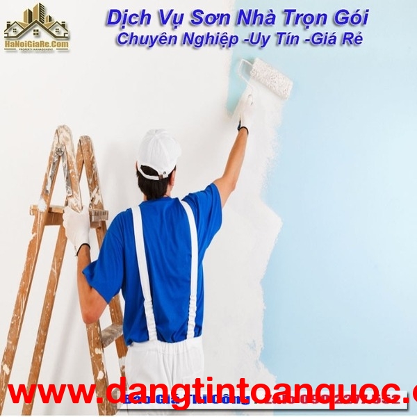 Nhận sơn nhà trọn gói cực uy tín tại Huyện Sóc Sơn, Hà Nội với giá tốt nhất