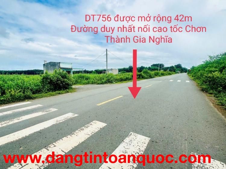 Cần bán nhanh miếng đất rẻ đường nhựa lớn 500 m2  390 triệu Chơn Thành Bình Phước