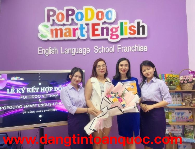 TÌM NGƯỜI HỢP TÁC ĐẦU TƯ , THÀNH LẬP TRUNG TÂM TIẾNG ANH TRẺ EM CÙNG POPODOO SMART ENGLISH