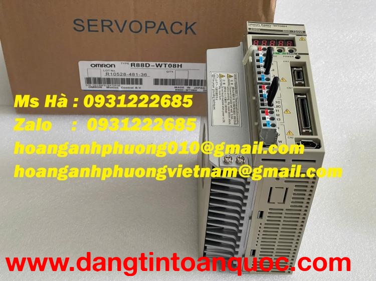 Driver hàng new 100% R88D-WT08H Omron - ưu đãi hiện nay  