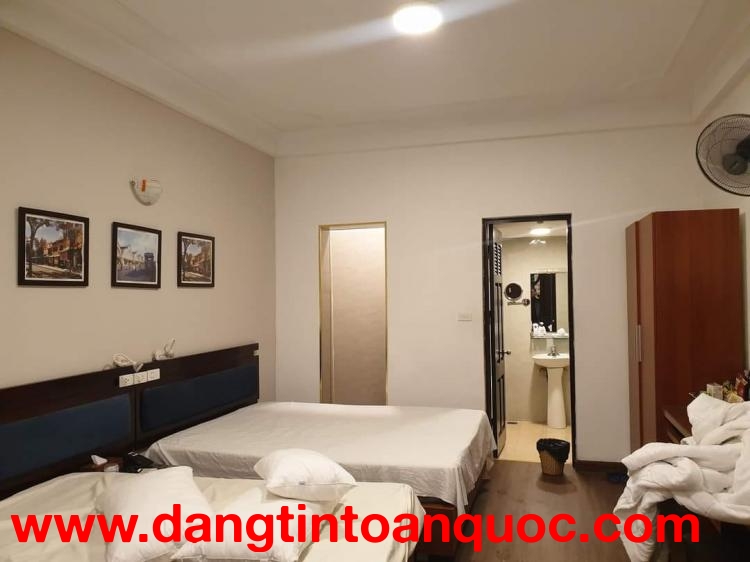 (Hotel) Bán nhà phân lô Xuân Quỳnh 80mx6T MT 7m oto tránh 82 tr/1 tháng hơn 20 ty Cầu Giấy