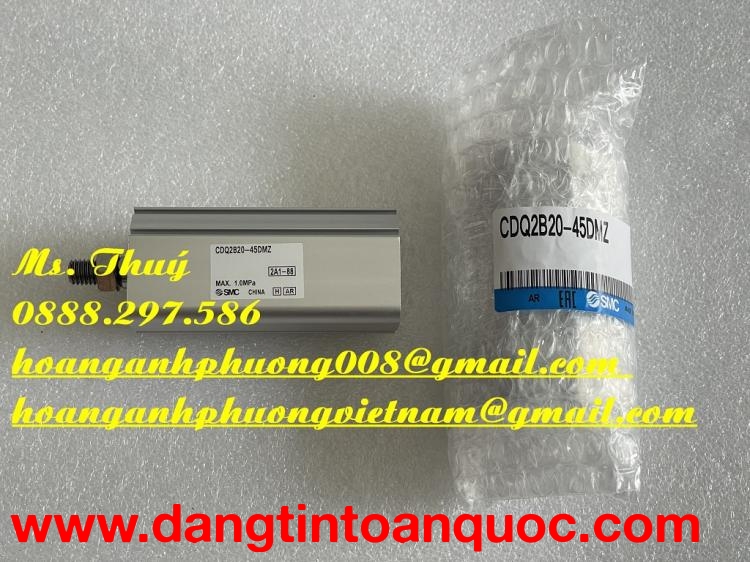 CDQ2B20-45DMZ - Xi lanh SMC mới 100% - Giao hàng toàn quốc