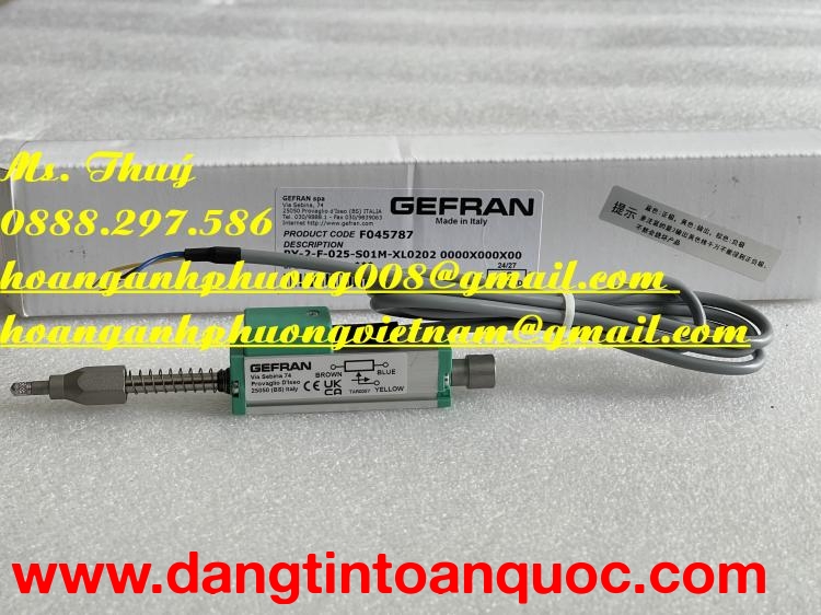 Cảm biến vị trí Gefran PY-2-F-025-S01M - Nhập khẩu - Hoàng Anh Phương