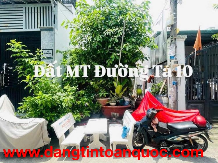 BÁN ĐẤT (4X16M) MẶT TIỀN NHỰA 8M THỚI AN 10, QUẬN 12 GIÁ RẺ 3.65 TỶ