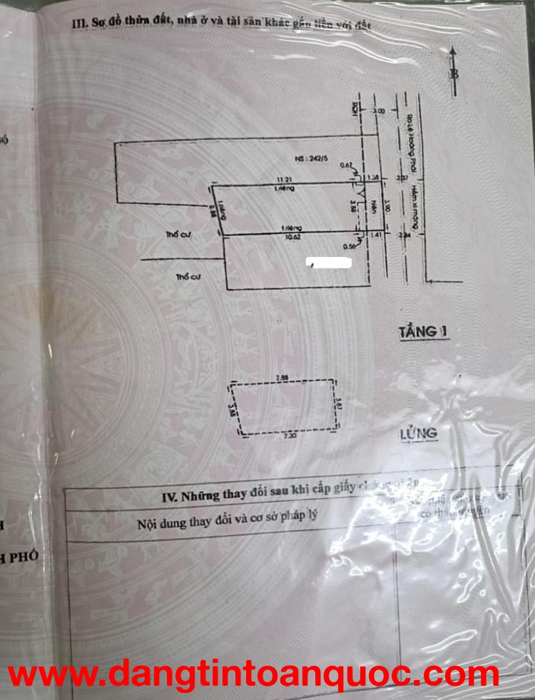 Cần bán nhà riêng giá 5 tỷ VND tại Lê Hoàng Phái, Gò Vấp, Hồ Chí Minh