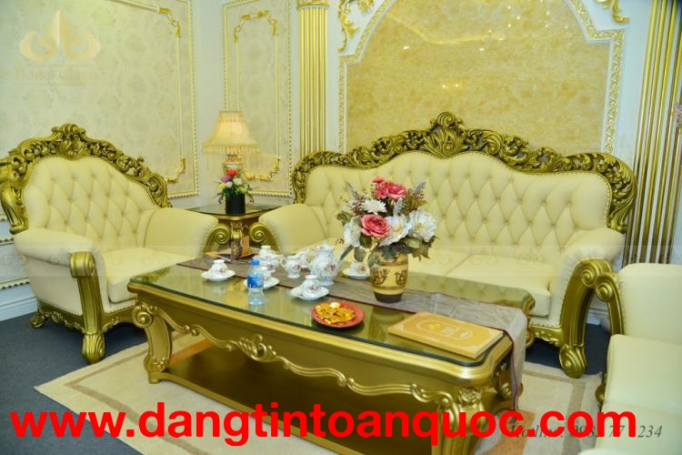 Thi công sofa tân cổ điển theo phong cách Ý