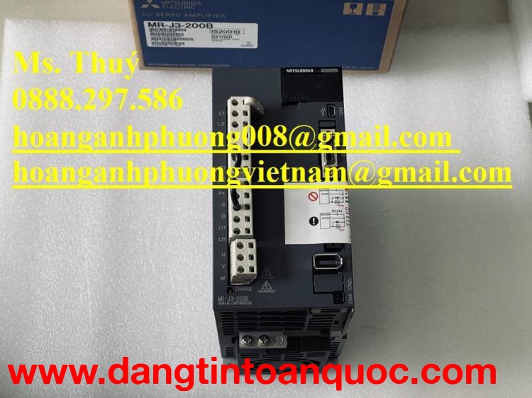 MR-J3-200B - Servo Driver Mitsubishi - Cty Hoàng Anh Phương