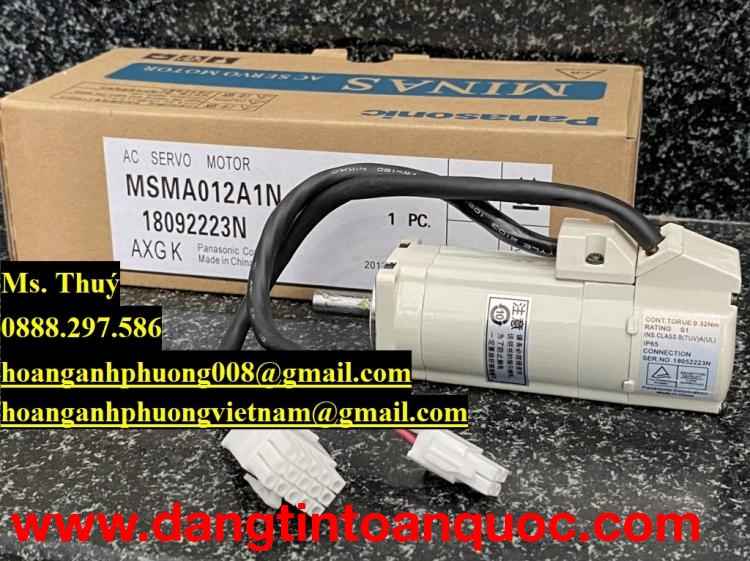 Động cơ MSMA012A1N - Hàng Panasonic chính hãng - Bình Dương