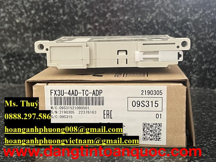 FX3U-4AD-PT-ADP Mitsubishi - Chuyên Module giá tốt tại Bình Dương