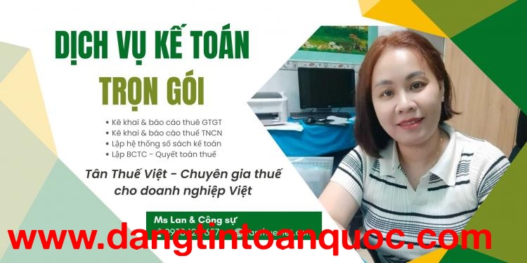 Tanthueviet.vn - Dịch Vụ Kế Toán Báo Cáo Thuế Uy Tín 2024