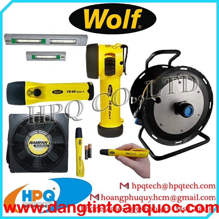 ĐÈN CẢNH BÁO Wolflite - Wolf Safety chính hãng - 0932-600.412