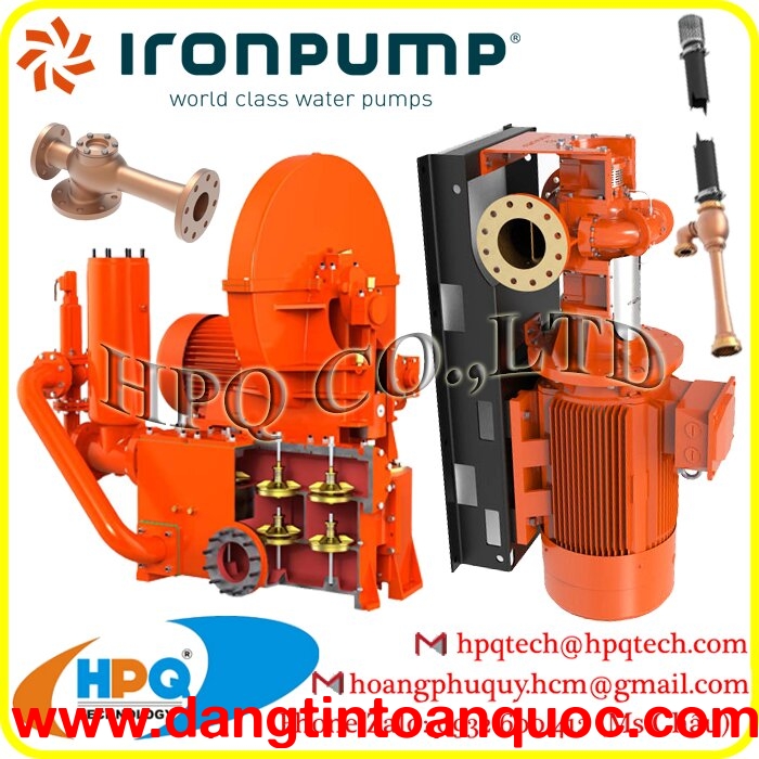 Nhà cung cấp Máy bơm tuabin IRON Pump - 0932 600.412