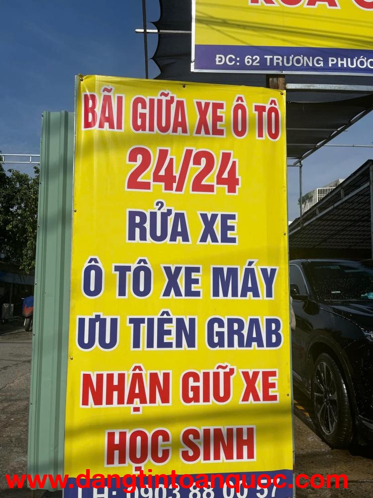 Bãi giữ xe rửa xe ???? 24/24 Và Cho thuê đất trống