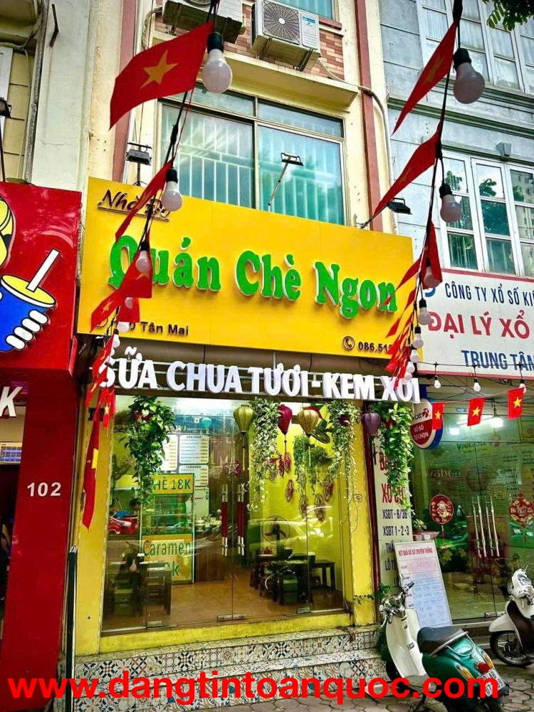 GIÁ TỐT - CHÍNH CHỦ CẦN CHO THUÊ NHANH MẶT BẰNG TẦNG 1 MẶT ĐƯỜNG TÂN MAI LỚN - HOÀNG MAI - 12 TRIỆU 