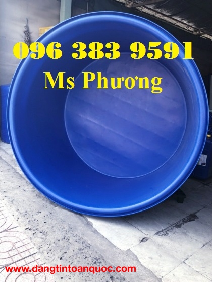 Thùng nhựa tròn công nghiệp giá rẻ nhất thị trường LH: 0963839591 Ms Phương