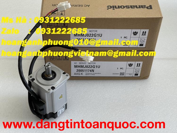 Panasonic - bảo hành 12 tháng - Động cơ hàng mới MHMJ022G1U  