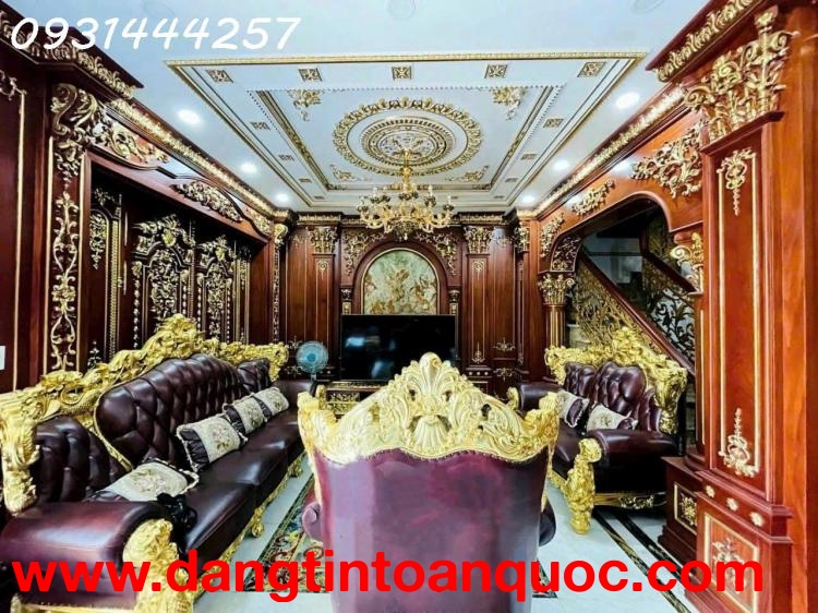 Siêu phẩm 3 lầu chuẩn Châu Âu ngang 8m hẻm VIP Nguyễn Văn Lượng 170m2 gần CV chỉ 28 tỷ