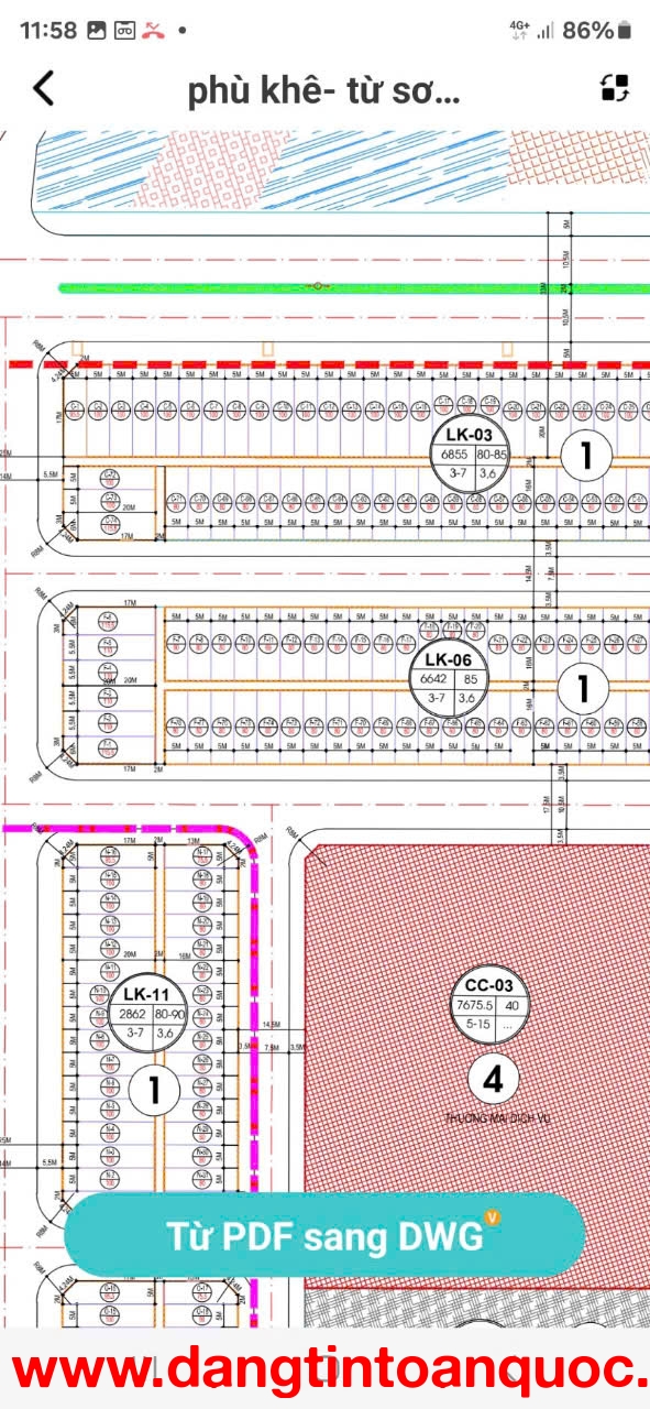 SỐC SỐC SỐC  ĐẤT NÀY KHÔNG MUA THÌ MUA ĐẤT NÀO   Hướng Đông Nam
 Đại An Phù Khê Từ Sơn Dt 80m Mt : 5