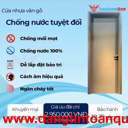 ????CỬA NHỰA THINHVUONGDOOR  SỰ LỰA CHỌN THÔNG MINH CHO NGÔI NHÀ CỦA BẠN.????