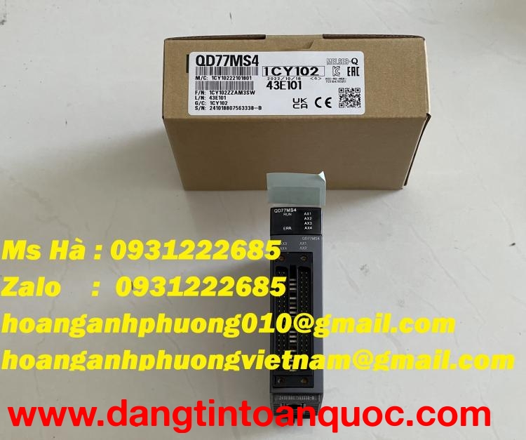 Module vị trí nhập mới 100% QD77MS4 hãng mitsubishi 