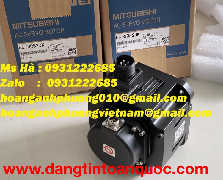 Mitsubishi HG-SR52JK dòng động cơ 0.5kW - chính hãng