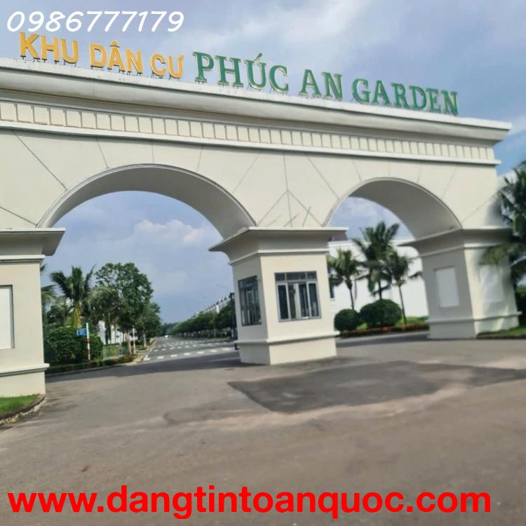 Bán đất khu Phúc An Garden Bàu Bàng, Bình Dương