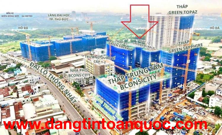 Sở hữu Bcons City chỉ từ 1,4 tỷ. Cam kết thuê lại 14 triệu/tháng