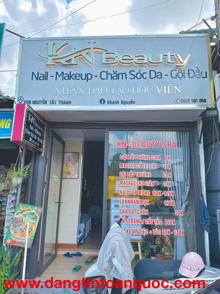 Sang nhượng  tiệm Nail tại 206 Nguyễn Tất Thành ,Thuỷ Phương, Huế.