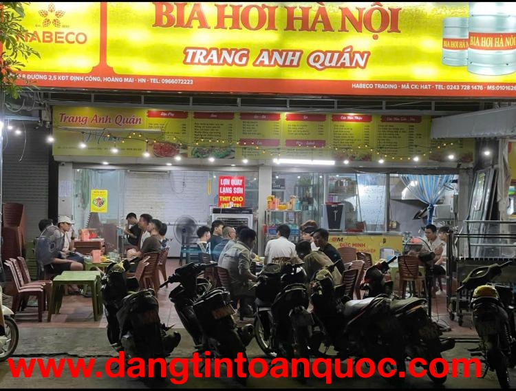 SANG NHƯỢNG QUÁN BIA HƠI + LẨU TẠI ĐỊNH CÔNG, HOÀNG MAI, HÀ NỘI