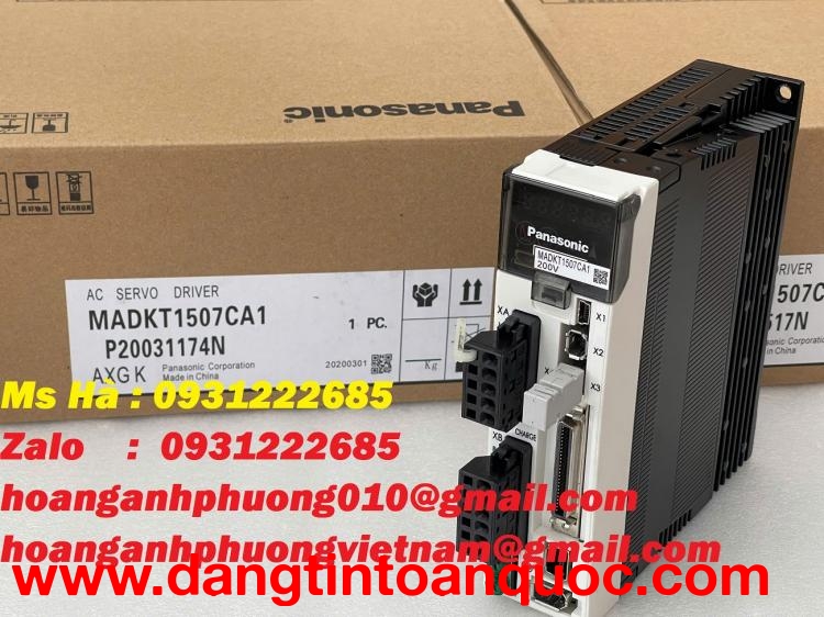 Panasonic servo MADKT1507CA1 200W nhập hàng mới 