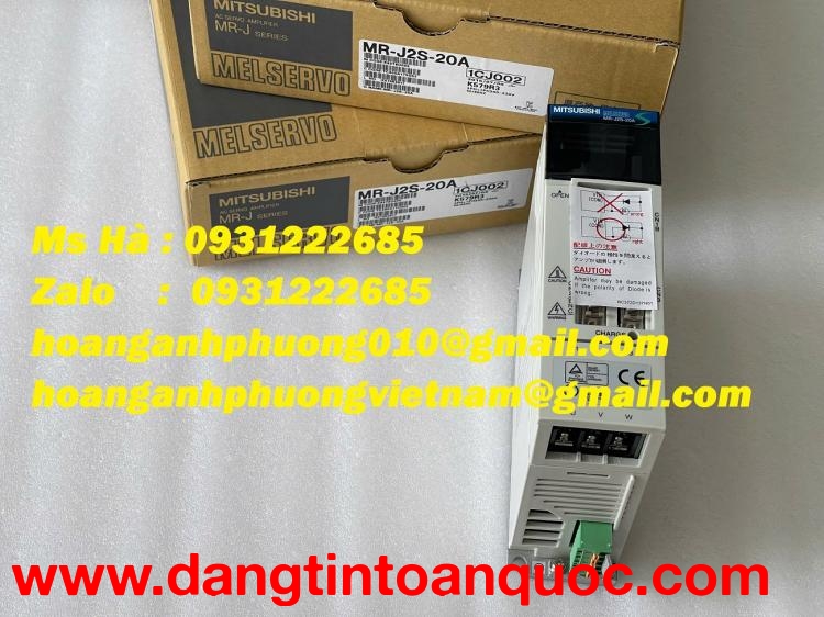 Bộ driver hàng nhập MR-J2S-20A mitsubishi - Bình Dương 