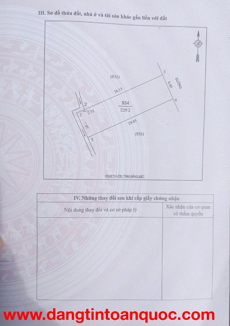 Bán lô 230m2 đất đấu giá Trung Mỹ - Hưng Đông, TP Vinh